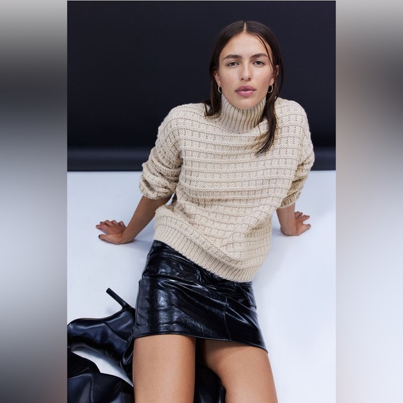 h&m Oversized Mock-turtleneck Sweater, M - Picture 2 of 2